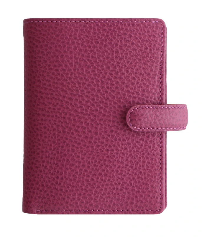 Filofax Mini Finsbury Organiser - Raspberry Leather