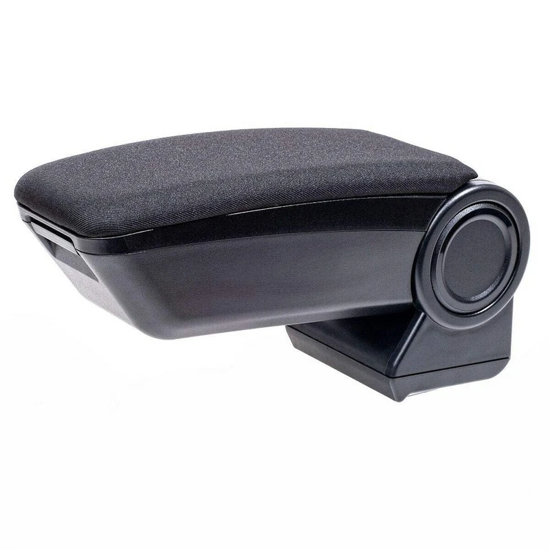 rati ARMSTER 3 ARMREST Compatible with Ford Courier 2014- [Fabric, Black]