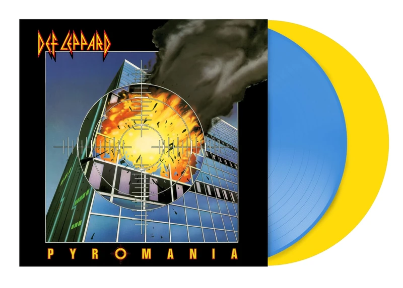 Pyromania (40th Anniversary)[Deluxe Edition] [Blue/Yellow 180g 2 LP] [Vinyl LP] [VINYL]