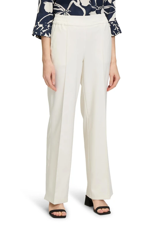 Betty Barclay Women's Trousers, Off-White, 14