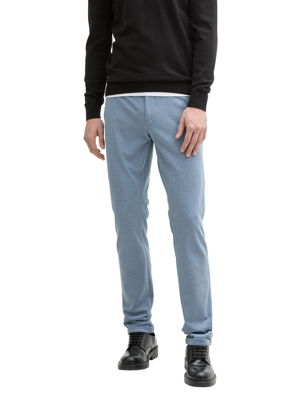 TOM TAILOR Men's Trousers, 37648 - Mystical Blue Two Tone, 32 W/30 L