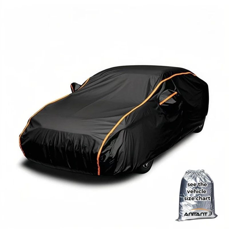 Waterproof car Cover,car Snow Cover,Outdoor car Cover,Car Covers for Automobiles All Weather Waterproof,Full Exterior Covers Rain UV Snow Protection Lightweight Poly 210T,Sedan 186" to 194"