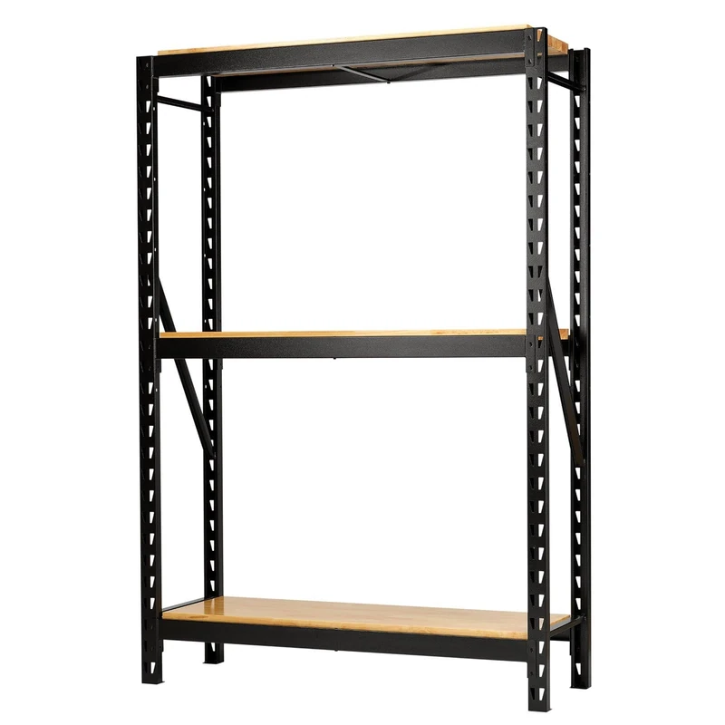 Draper BUNKER 27793 14-Piece Modular 3 Tier Racking with Hardwood Shelving, 1500 mm - Image 1