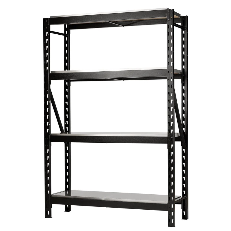 Draper BUNKER 27980 18-Piece Modular 4 Tier Racking with Stainless Steel Shelving, 1500 mm
