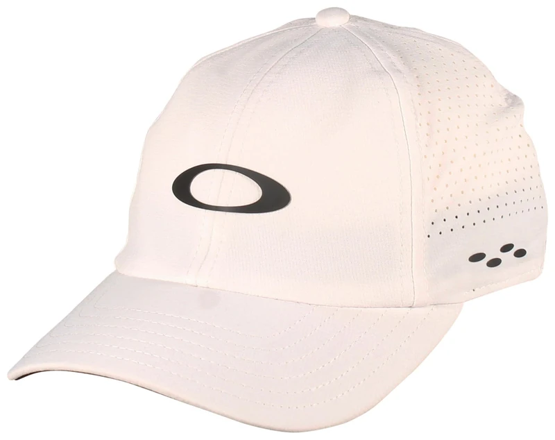 Oakley Men's Performance 6 Panel Hat, White, One Size - Image 1