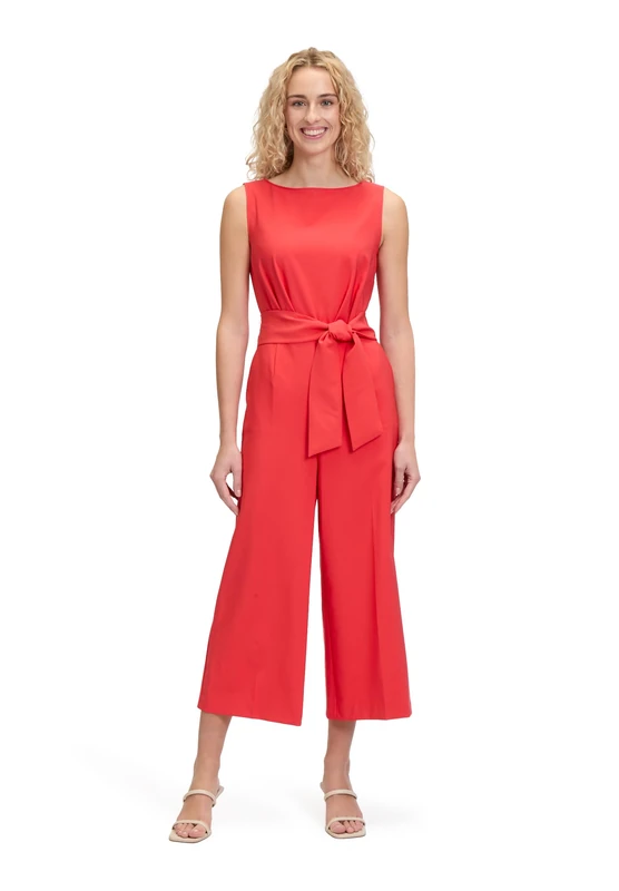 Betty Barclay Women's Jumpsuit, Red (poppy red), 42