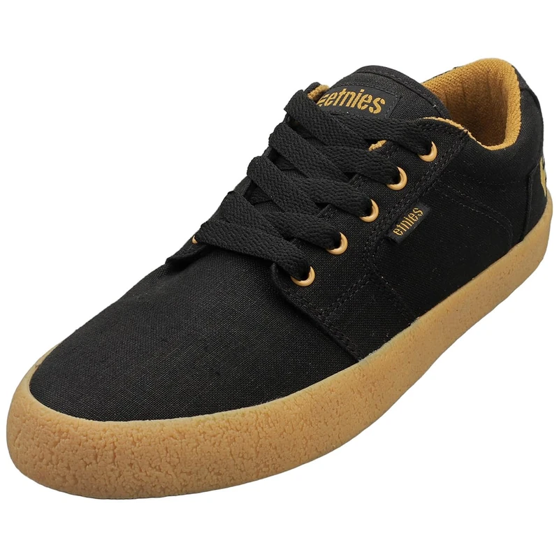 Etnies Men's Barge LS Skate Shoe, Black RAW, 12 UK