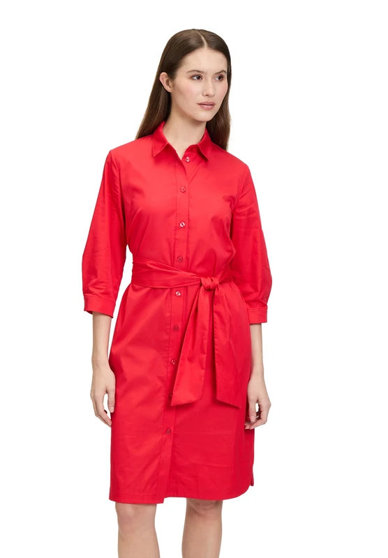Betty Barclay Women's Dress, Red (Poppy red), 16