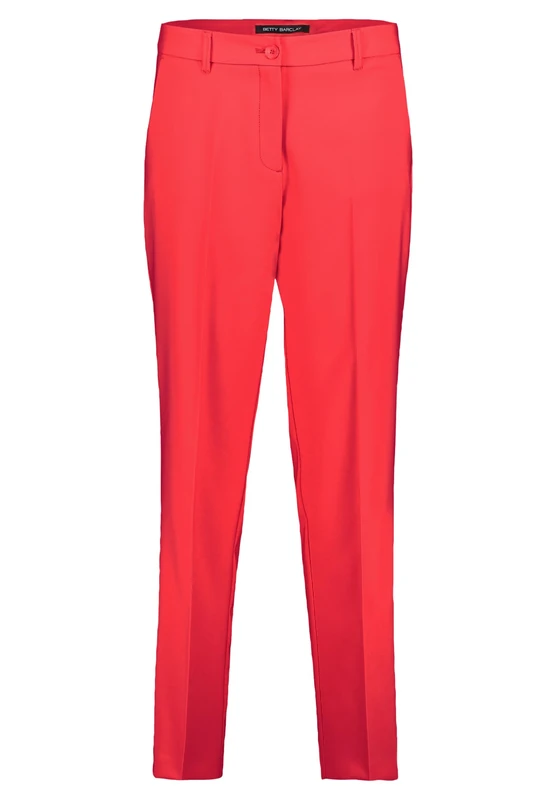 Betty Barclay Women's Trousers, Red (Poppy red), 18