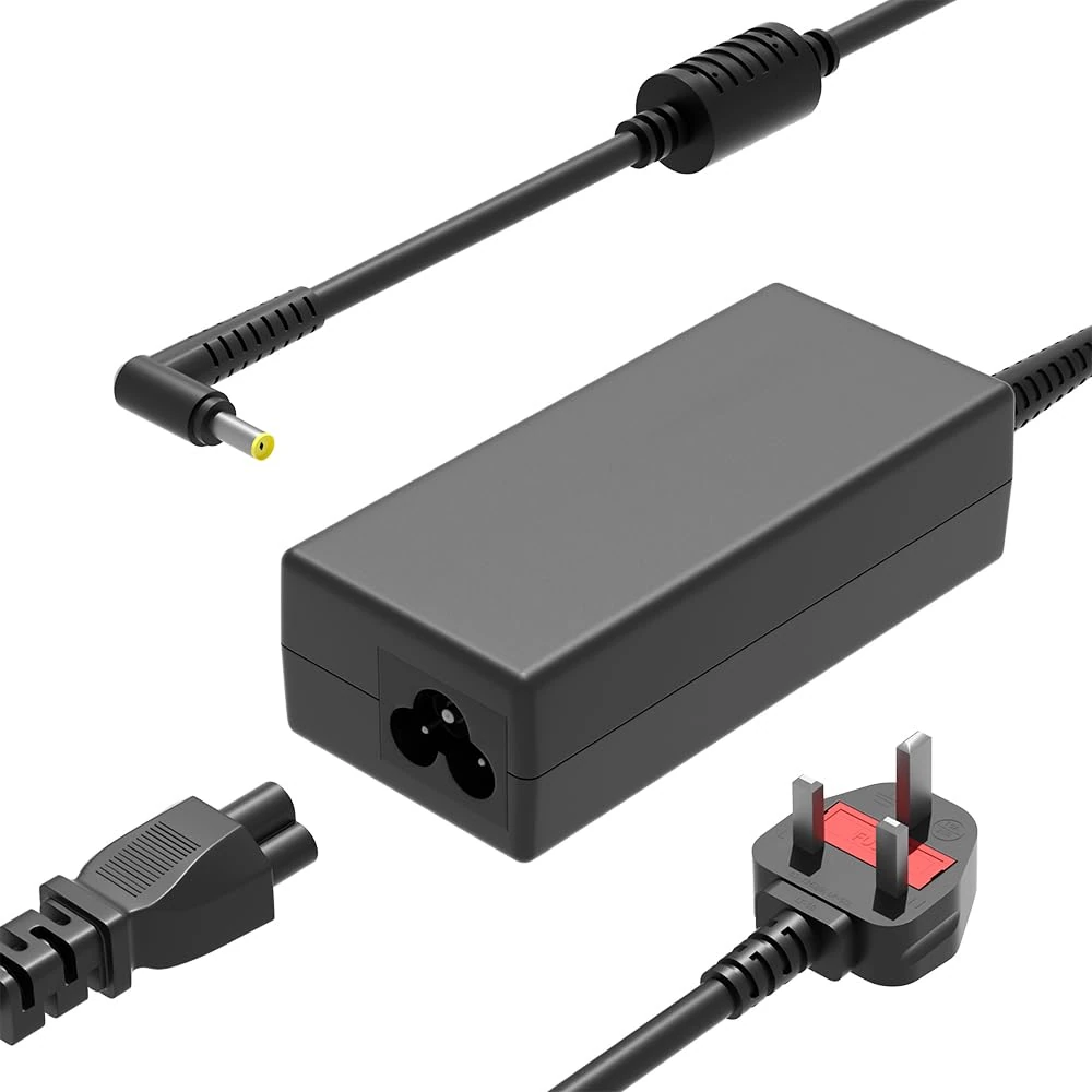 19V Power Cord Cable For Acer Monitor EK241Y S271HL G277HL G246HL S243HL GN246HL G236HL S220HQL S236HL S240HL S241HL S275HL G226HQLH236HL H274HL SA240Y R240HY SB220Q S230HL S231HL S232HL LCD Display