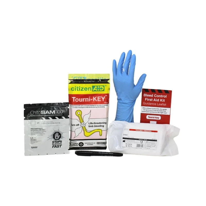 Value Aid Basic Bleed Control Kit with Tourni-Key, Refill