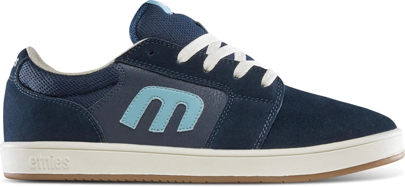 Etnies Cresta – Classic Silhoutte and Force Shield Reinforced Upper for a Durable, Stylish Shoe - Navy/Blue/White - 6