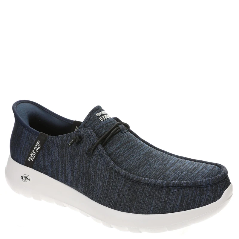 Skechers Slip-INS: GO Walk MAX - Free Hands, Navy, 7.5