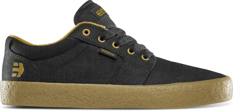 Etnies Mens Barge Ls Trainers Skate Shoe, Black, 11 UK