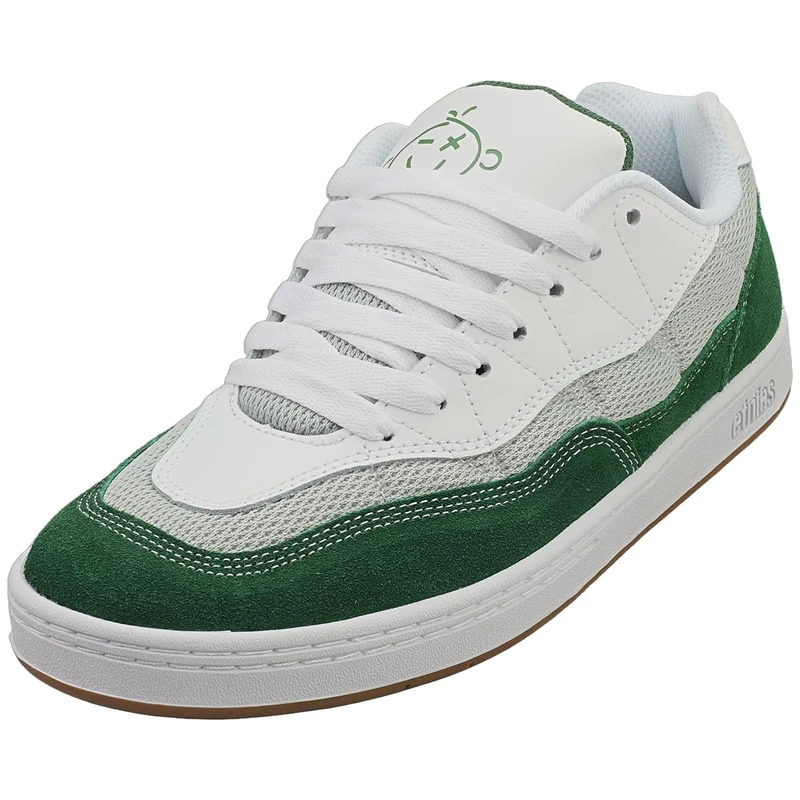 Etnies Snake Mens Skate Trainers in Green White - 11 UK