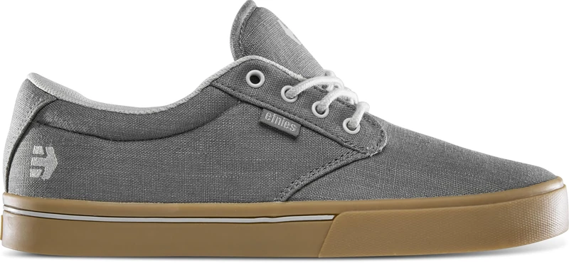 Etnies Jameson 2 Eco Sustainable Skate Style, Reinforced Cupsole, Cushioned Feel, Everyday Sneakers, Vegan - Granite Wash - 5
