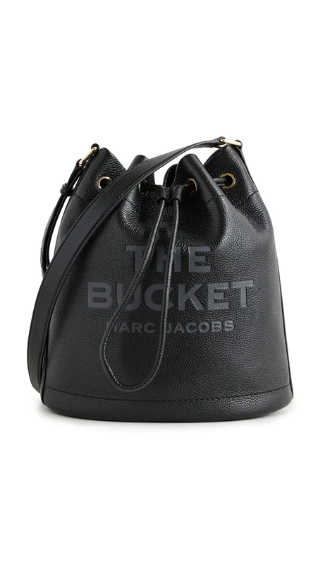 MARC JACOBS Women's The Shoulder Bucket Bag, Schwarz