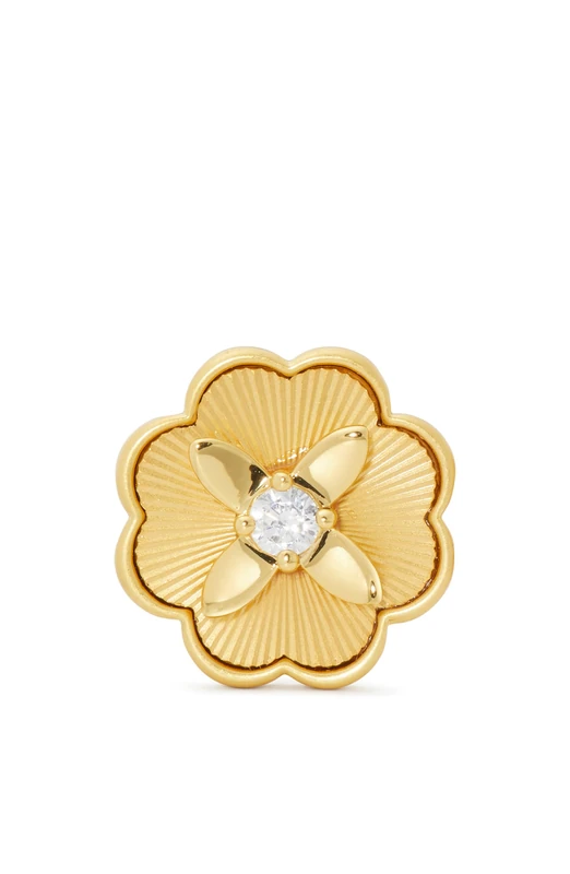 Kate Spade New York Heritage Bloom Studs, Gold - Image 1