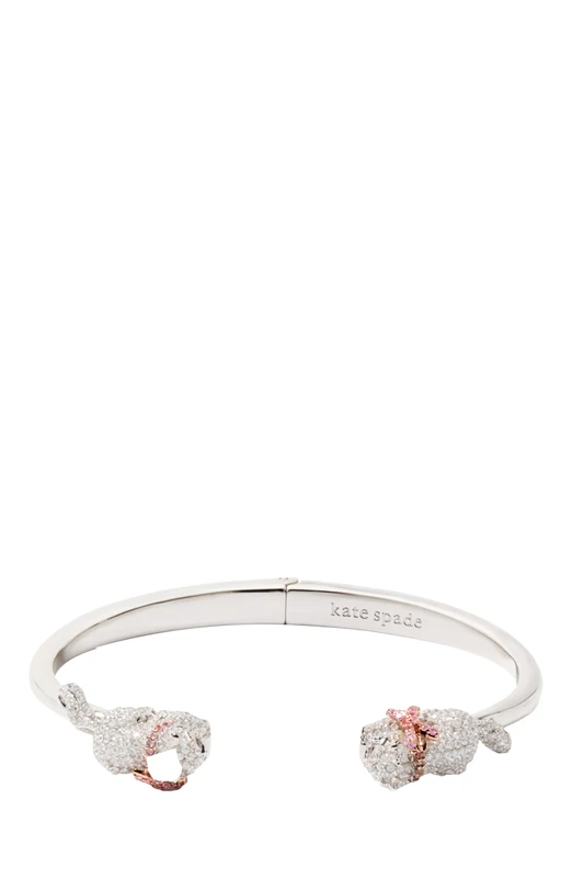 Kate Spade New York Pawlina Hinged Cuff (Neutral Multi)