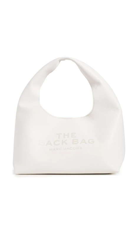 Marc Jacobs 2R3HSH058H02-100 THE Sack Bag Women's White Size ONE Size