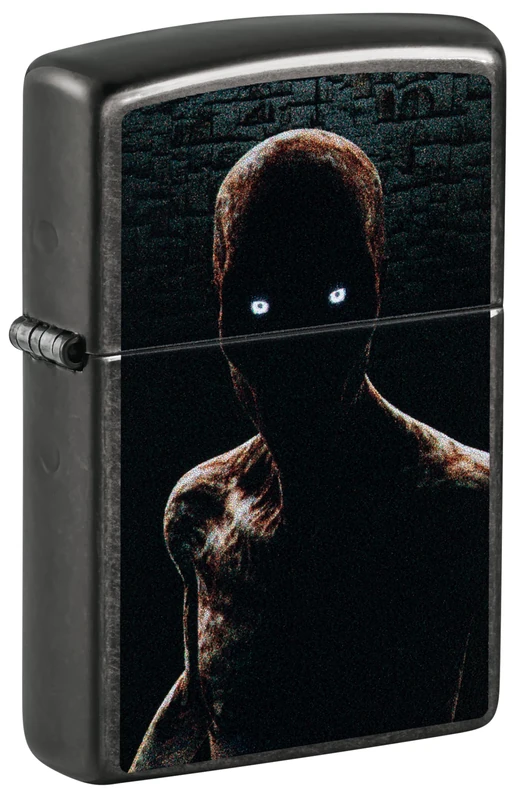 Zippo Your Worst Nightmare Storm Lighter, Colorful Printing, Refillable, Windproof Design, Gift Box, Made in USA, Grey (Gray Dusk)