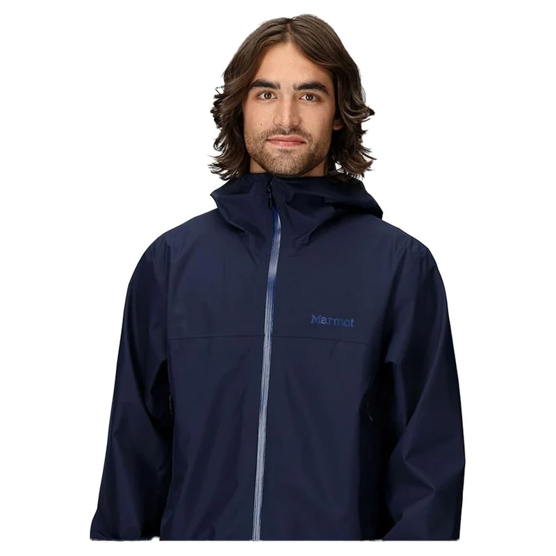 Marmot Men's Minimalist Pertex Jacket, Waterproof Pertex Jacket, Lightweight Rain Jacket, Windproof Raincoat, Breathable Windbreaker, Ideal for Running and Hiking, Arctic Navy, XL