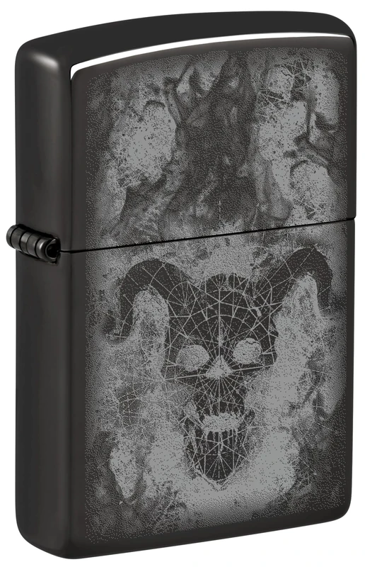 Zippo Windproof Lighter, Devil Design – High Polished Black, Photo Image – Refillable, Reusable, Windproof Design – Comes in Gift Box – Made in USA