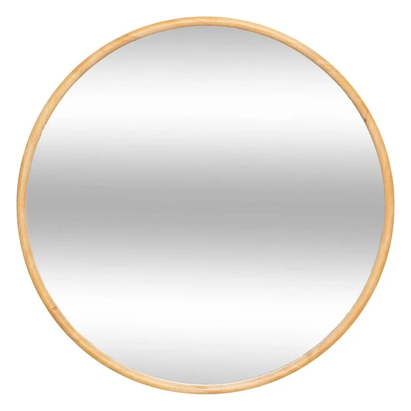 Atmosphera Kim Mirror Diameter 75 cm Brown