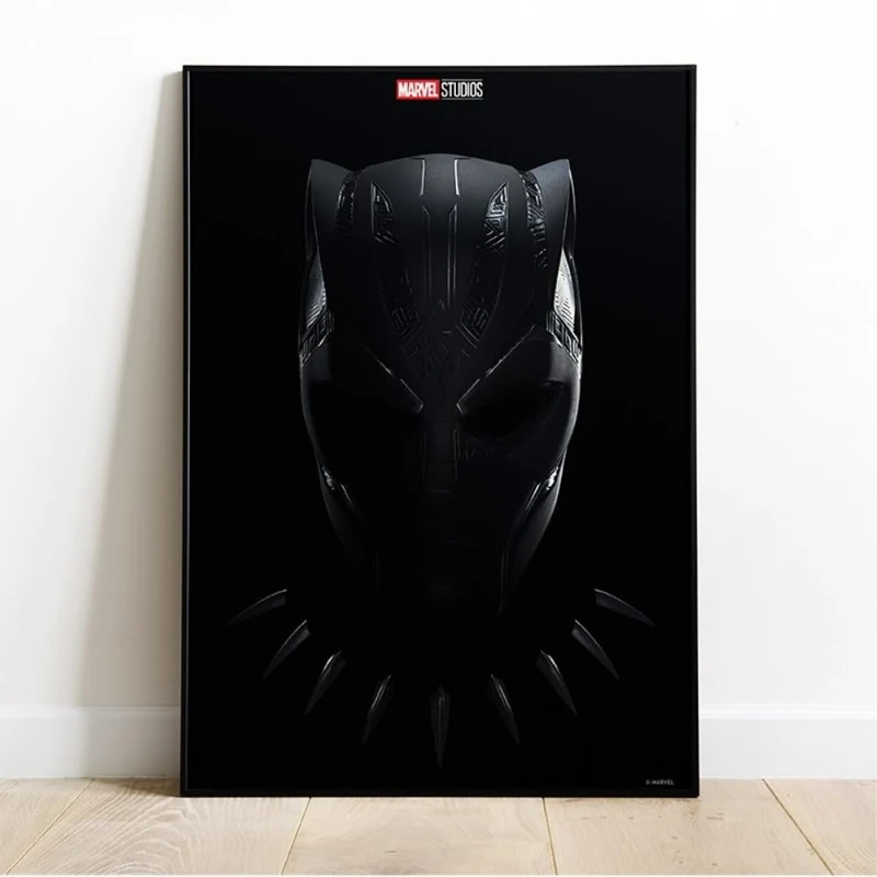 SEMIC Black Panther Illustrated Print 33,7X50Cm - Image 1