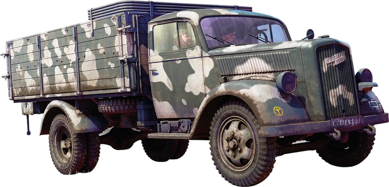 Miniart 1:35-3t Cargo Truck 3,6-36S Early Prod PmQ-Type