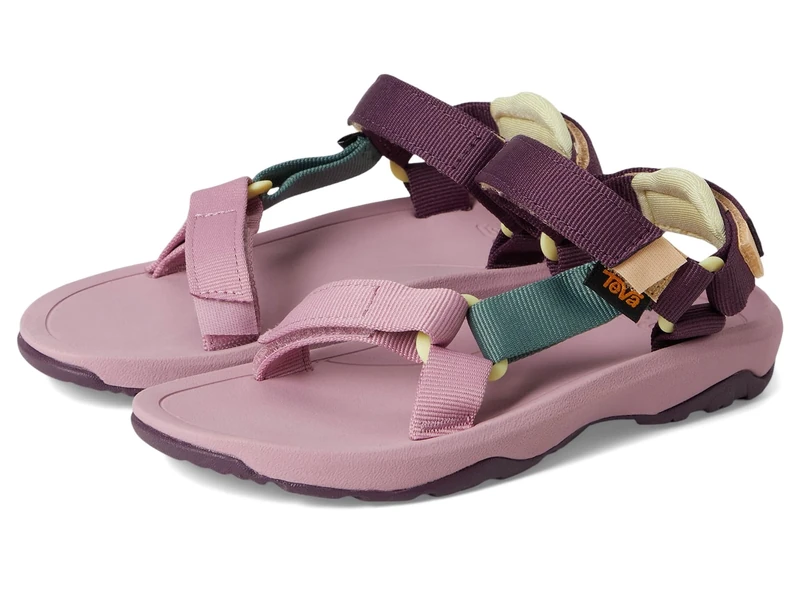 Teva Men's Original Universal Sandal, Eggplant Multi, 4 Big Kid