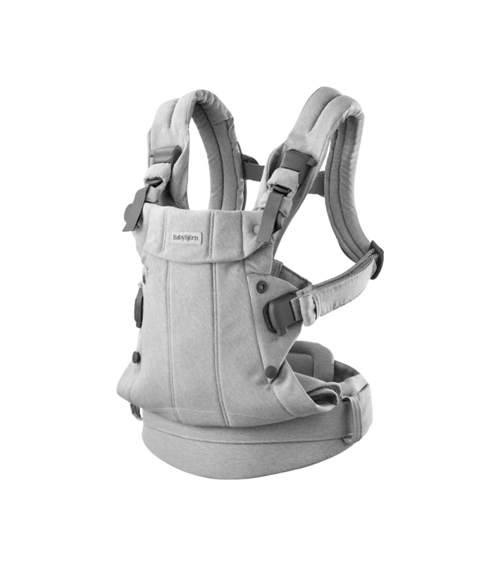BabyBjörn Baby Carrier Harmony, Woven mélange, Light Grey