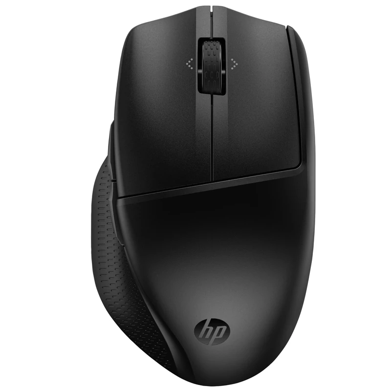 HP 480 Comfort Bluetooth Mouse | Connect up to 3 Devices | 6 Programmable Buttons | 4D Scroll Wheel | Ergonomic | 4000 DPI | Soft Side Grips | Quiet Clicks | Windows 10, 11 and macOS | Black