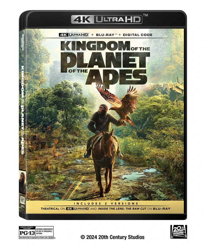 Kingdom of the Planet of the Apes - 4K + Blu-ray + Digital [4K UHD]