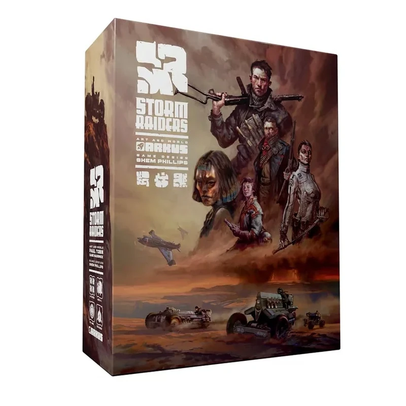 Arkus Games Storm Raiders Board Game Ages 14+ 1-4 Players English