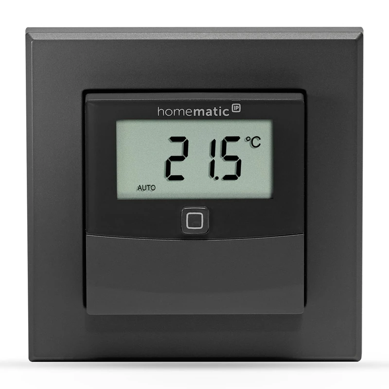Homematic IP Temperatur- und Luftfeuchtigkeitssensor mit Display HmIP-STHD-A (anthrazit)