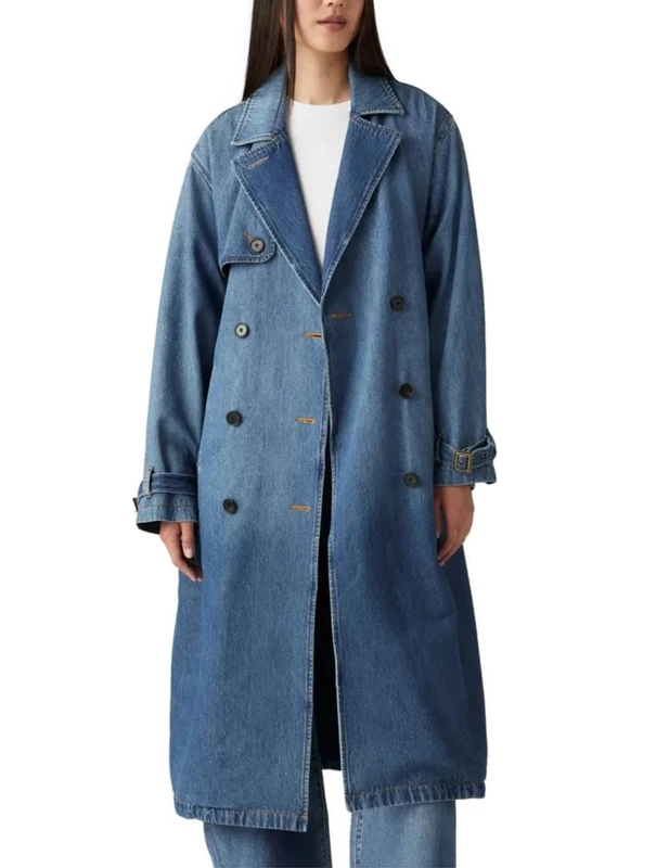 Levi's Women's Spade Trench Coat Jacket, LET'S GET LOST AGAIN, XS
