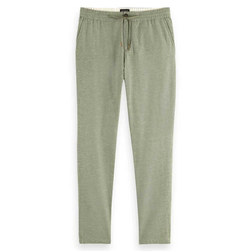Scotch & Soda Men's Warren Chino Casual Pants, Army, 28 W/32 L