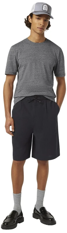 Scotch & Soda Mens Fave Bermuda Shorts, Washed Black, S UK