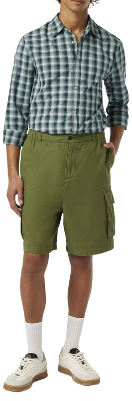 Scotch & Soda Men's Regular-Fit Cargo Shorts, Army, S