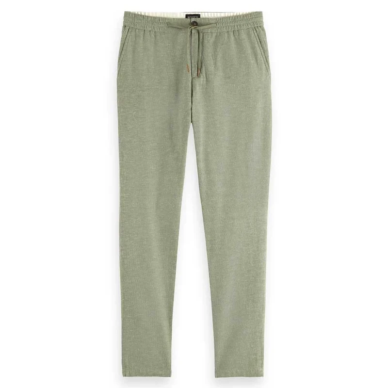 Scotch & Soda Men's Warren Chino Casual Pants, Army, 36 W/32 L