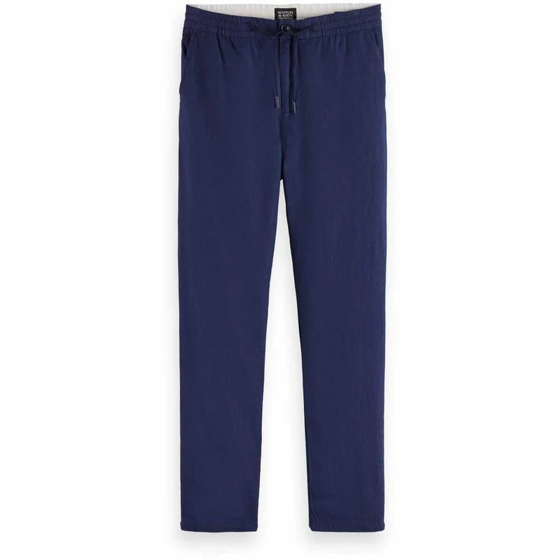 Scotch & Soda Core Warren Cotton/Linen Twill Jogger, Night 401, 33 W/34 L - Image 1