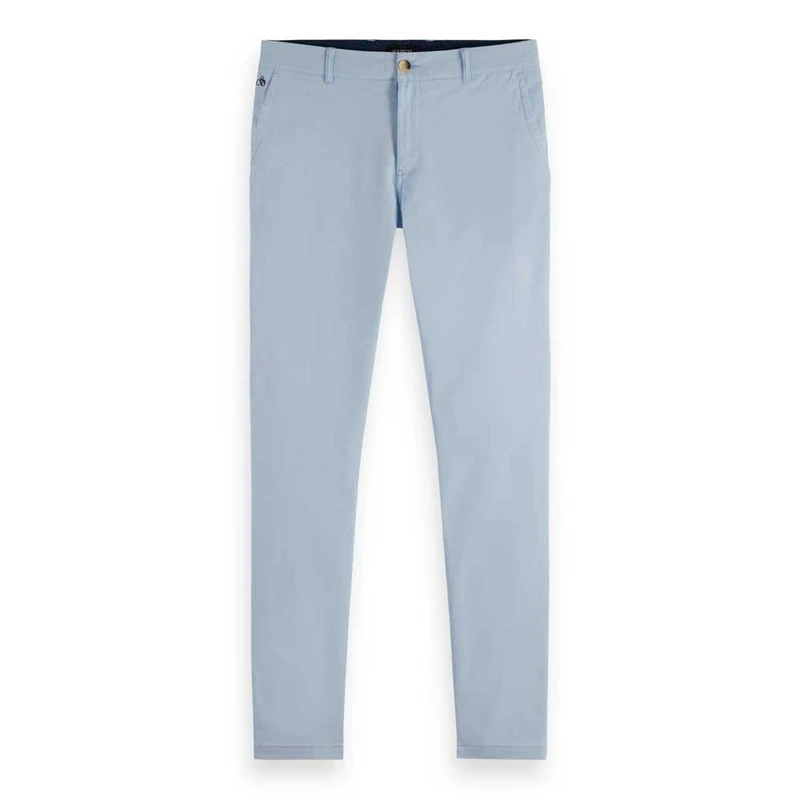 Scotch & Soda Men's Mott Chino, Shirting Blue, 29-32