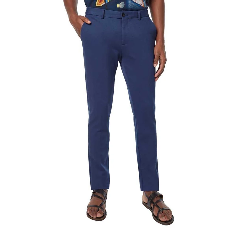 Scotch & Soda Men's Mott Chino Trousers, Atlantic Blue-410, 31 W/32 L - Image 1