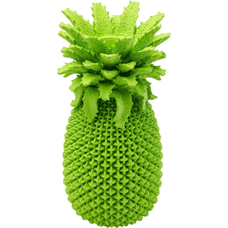 Kare Design Deco Vase Pineapple, Green, Decorative Vase for Flowers, Modern, Room Decor, Home Decor, Table Decoration for Living Room, Bedroom, Home Office, 30x15x15 cm (H/W/D)