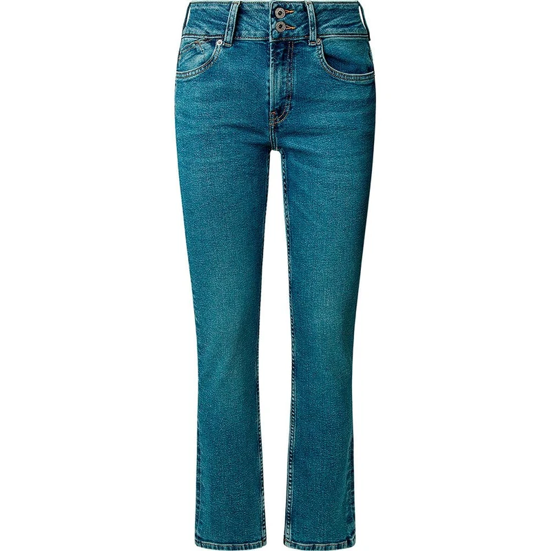 Pepe Jeans Women's SLIM JEANS MW, Blue (Denim-IA3), 25W x 30L