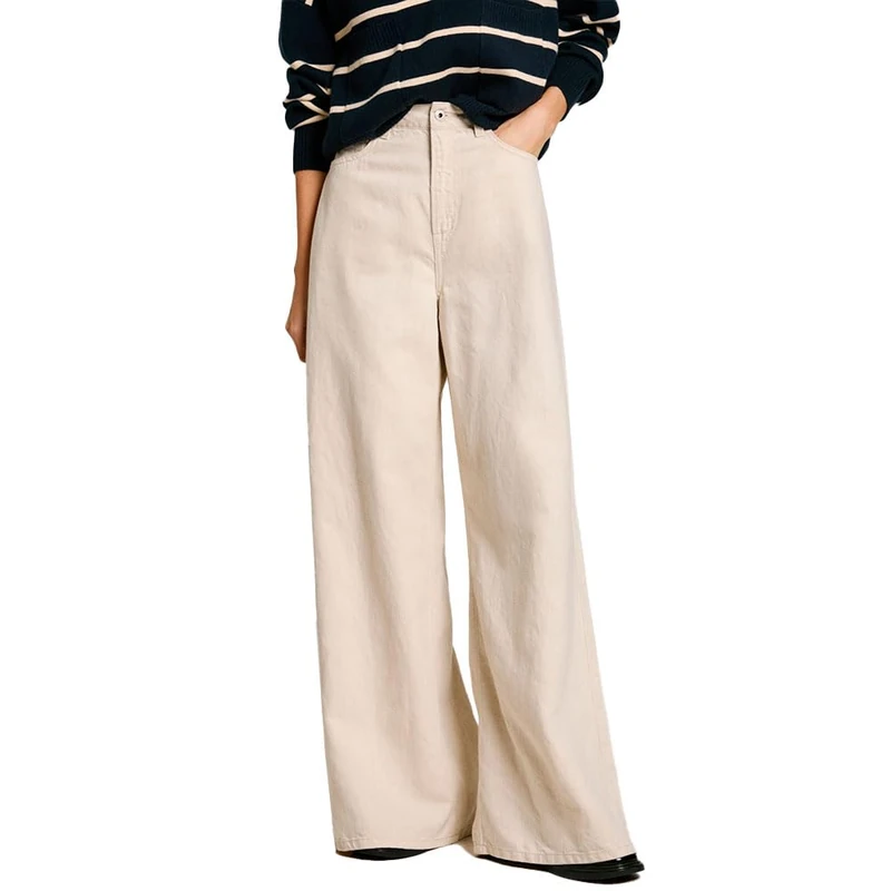 Pepe Jeans Women's Wide Leg Jeans UHW, Blue (Denim-TC9), 29W x 32L