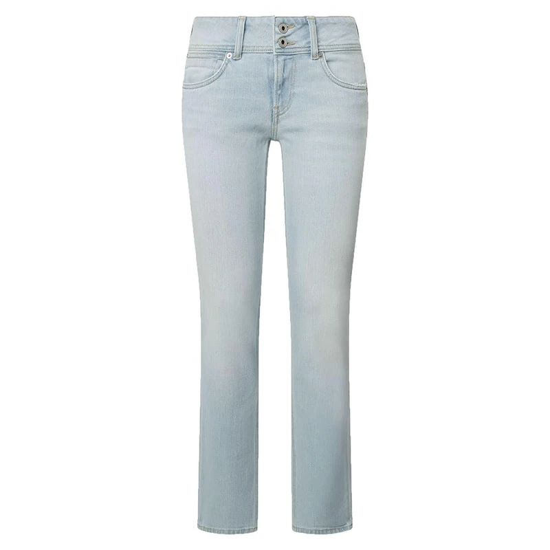Pepe Jeans Women's Slim Jeans LW Venus, Blue (Denim-PG4), 33W x 34L