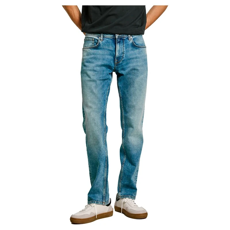 Pepe Jeans Men's Straight Jeans, Blue (Denim-NC5), 33W x 30L