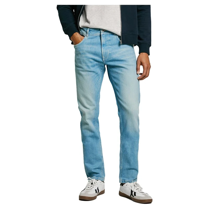 Pepe Jeans Men's Tapered Jeans, Blue (Denim-NC6), 30W x 34L
